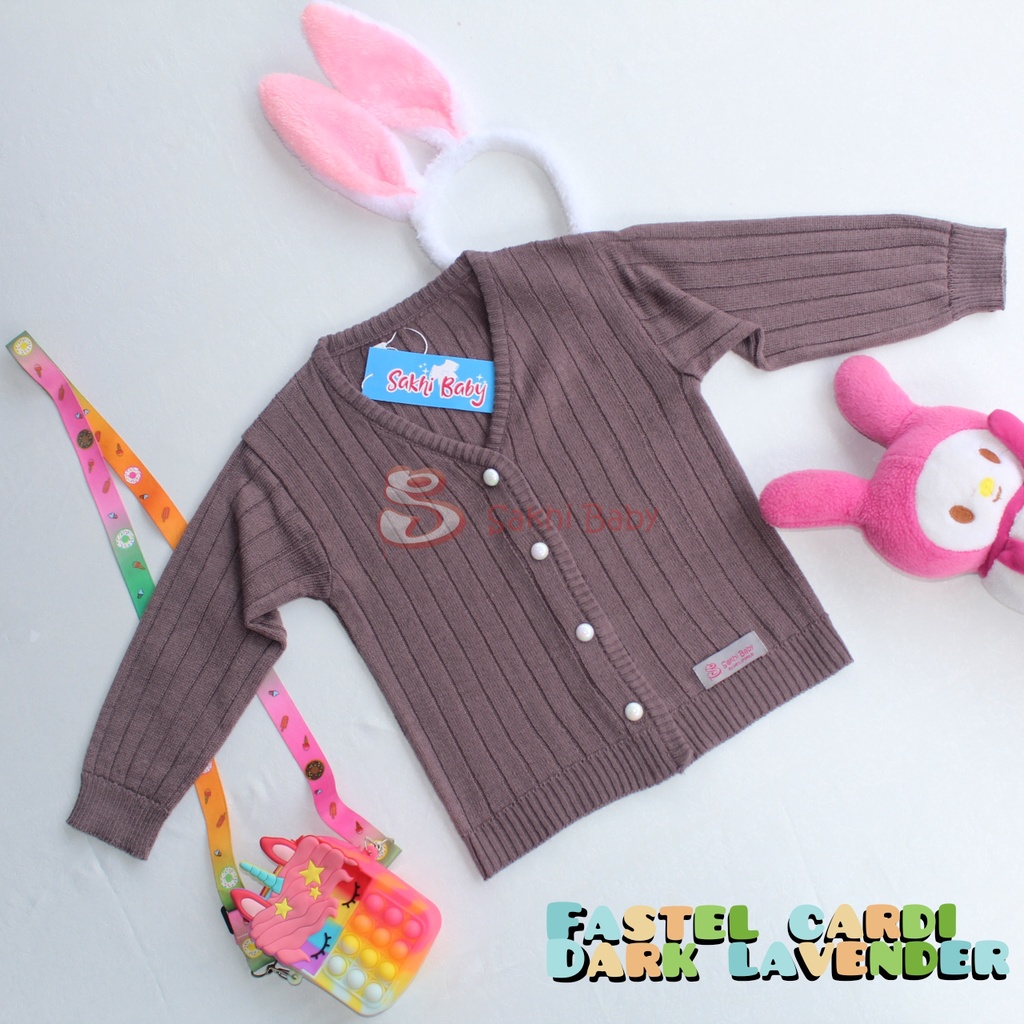 Sakhi Baby Cardigan Rajut Anak Perempuan 2 Sampai 12 Tahun