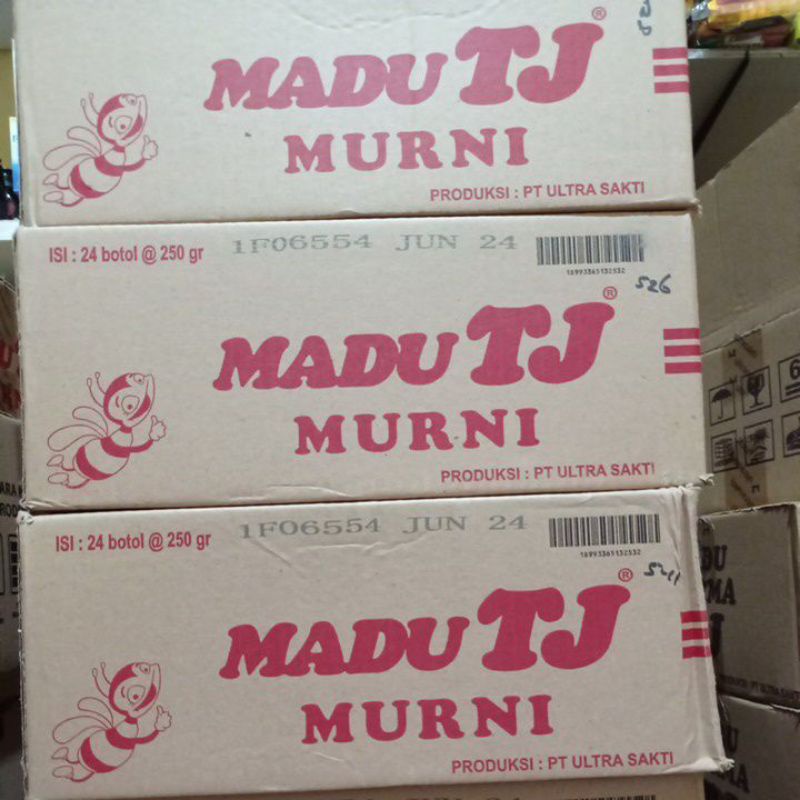 MADU TJ MURNI 250 gr  PERKARTON ISI 24 Botol