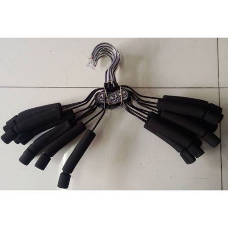 Hanger Kawat Busa Hitam Gantungan Baju Shaby Chic Dewasa Hanger Besi Unik _BH