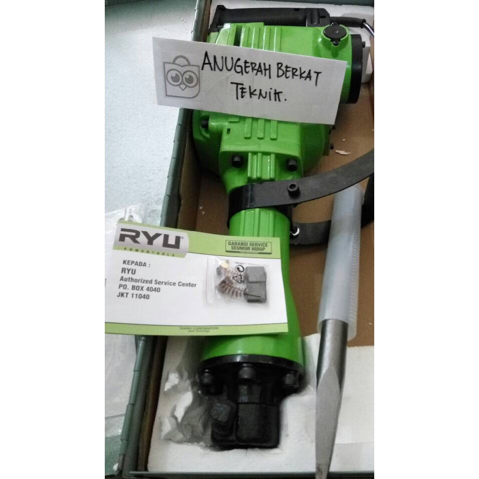 Tekiro Ryu Jack Hammer Mesin Bor beton Bor bobok Aspal Lantai Beton