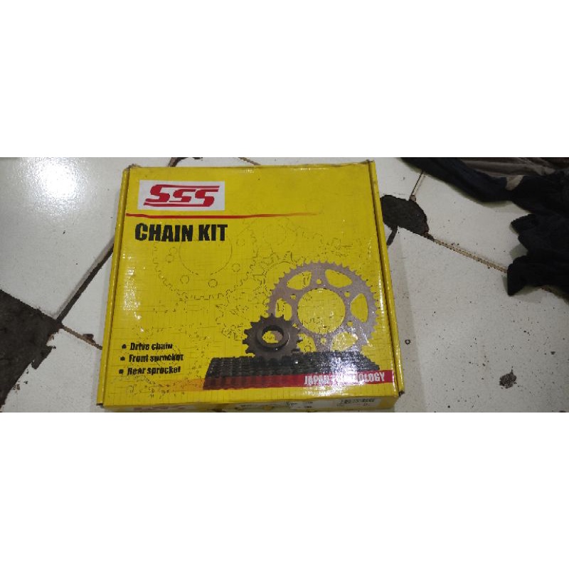 Chain kit gear/gir Honda Tiger SSS