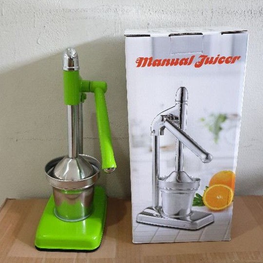 Manual Hand Press Juice Extractor Stainless / Alat Peras Buah Manual