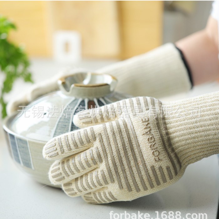 Forbake heat insulation mitt glove / sarung tangan wol tahan panas - 1pcs