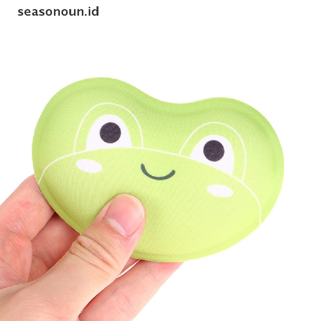 (seasonoun) Mouse Pad Silikon Dengan Bantalan Pergelangan Tangan Untuk Komputer Desktop