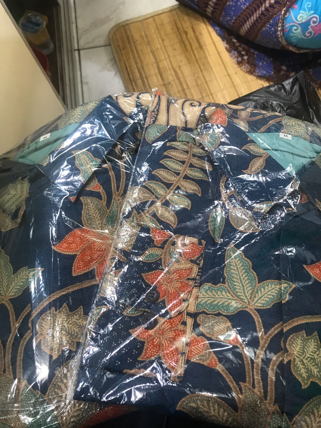 Kemeja Batik Prabu Bahan Dobby Reguler Fit A462