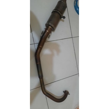 Knalpot satria fu R9 TITANIUM ORIGINAL