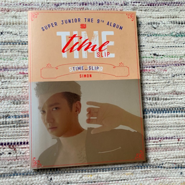 ⛔️SUPER JUNIOR 9th ALBUM + FORTUNE CARD SIWON SS8⛔️ TimeSlip (siwon ver)