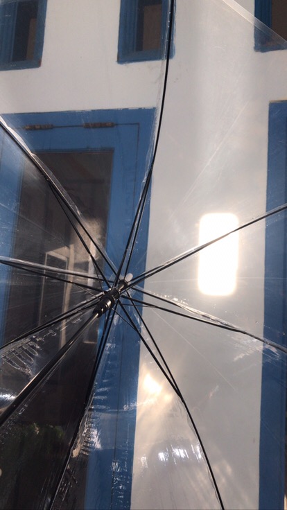 Transparan Payung 75cm Bening Transparant Pvc Korea Japan Style