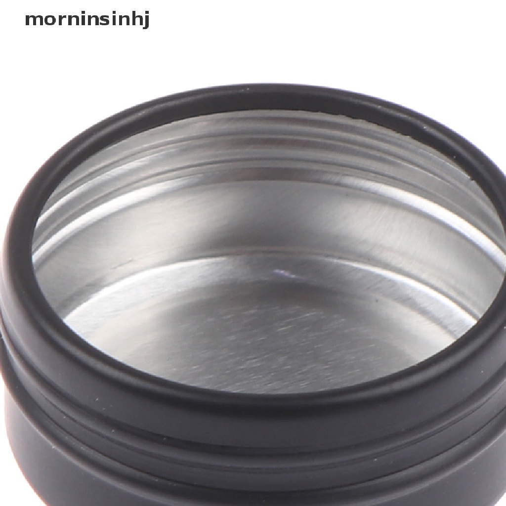 Mornin 10pcs Pot Kosong Bahan Aluminum Untuk Lip Balmwaxkosmetik