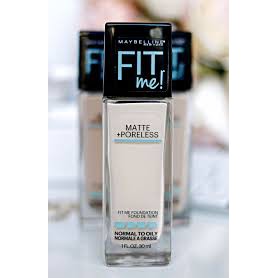 Foundation Fit Me! Matte+Poreless Maybeline