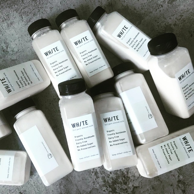 

Any 3 Pure Almond Milk - Fresh Almond Milk - Susu Almond - Freshly Handmade Organic Natural Vegan