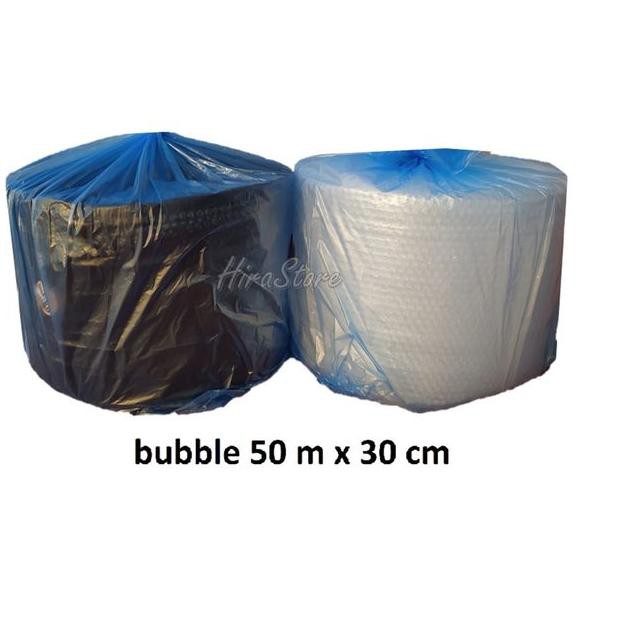 

Jaminan!!-950 Bubble wrap / bubblewrap 50 m x 30 cm murah bagus - Putih