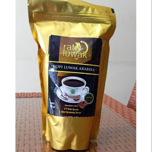 

KOPI LUWAK ARABICA (RATU LUWAK)