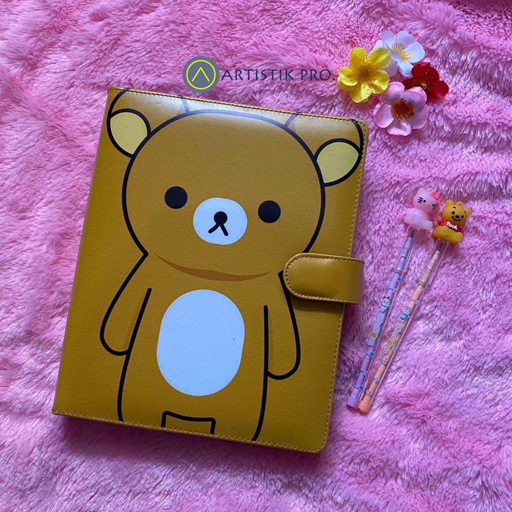 

BINDER PRINTING MOTIP RILAKUMA A5/RING20, B5/RING26