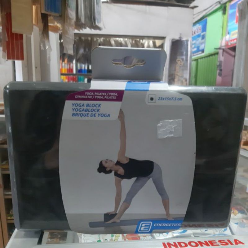 Energetics Yoga Block Grey