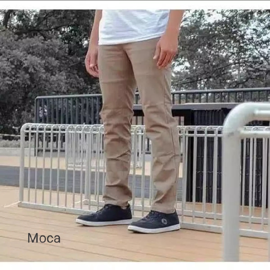 Celana Chino Pria Original Premium Bahan Tebel Adem Nyaman Dipakai