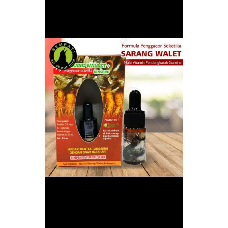 vitamin burung sarang walet + ginseng vit sarang walet bmw
