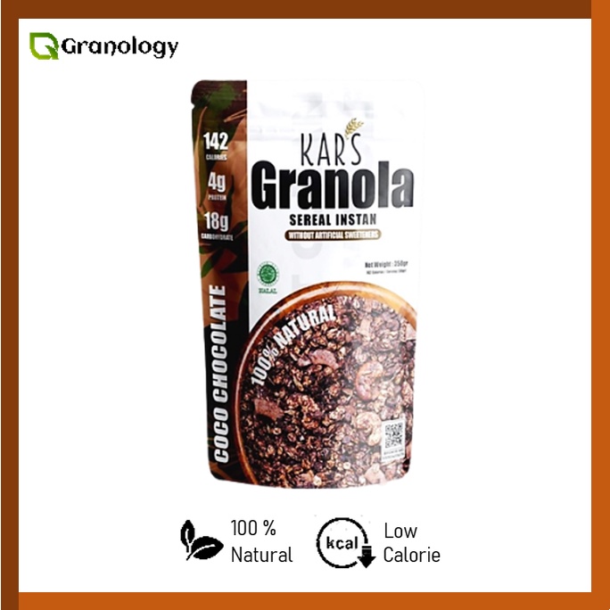 Organic Center KARS Granola 350 gram - Chocolate