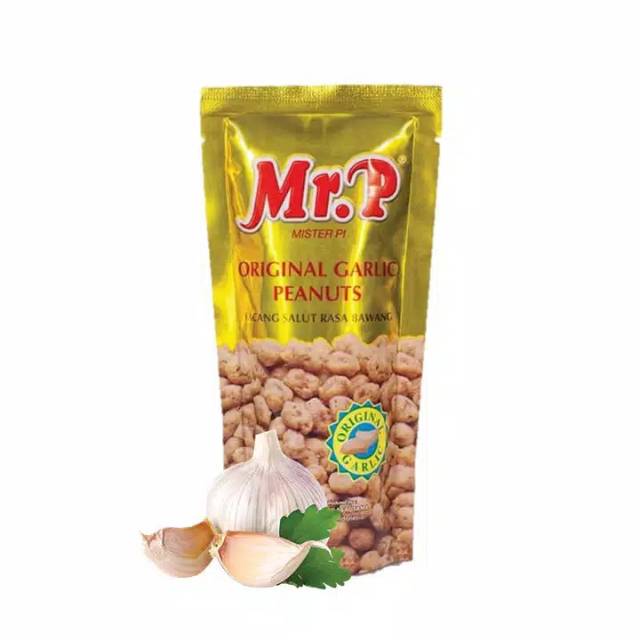 Mr.P kacang panggang 80 gram all varian