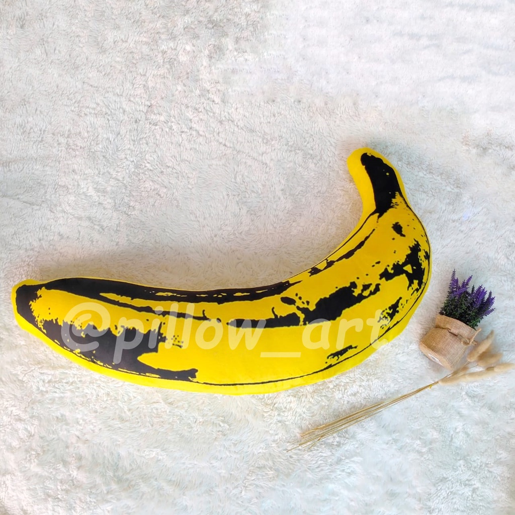 Pillowart - Bantal Guling Pisang Size XL - ART075