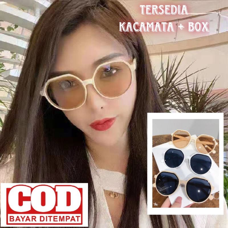MARUMA.ID - Kacamata Elegan Gaya Korea Hexogen | Kacamata Pesta Fashion | Kacamata Santai Branded Te