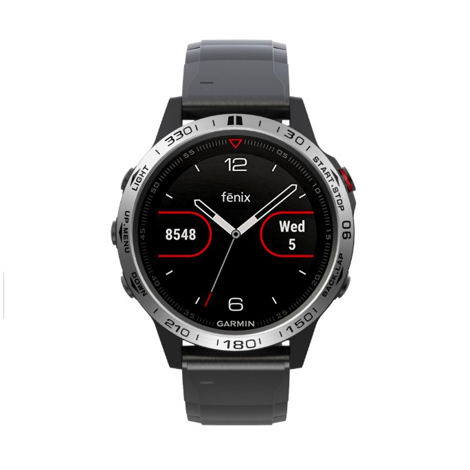 Ring Bezel Protector Khusus Untuk Garmin Fenix 5 (Tanpa Plus) - Stainless Steel