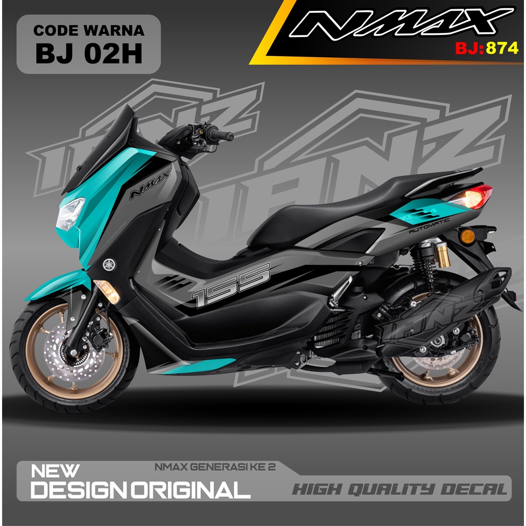 STICKER DECAL ALL NEW NMAX / DECAL STIKER FULL BODY NMAX / stiker decal nmax terbaru