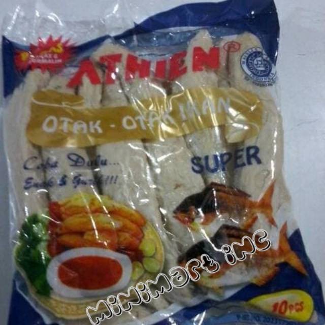 

[GOJEK&GRAB] Otak-Otak Ikan Super Merk Athien Isi 10 pcs