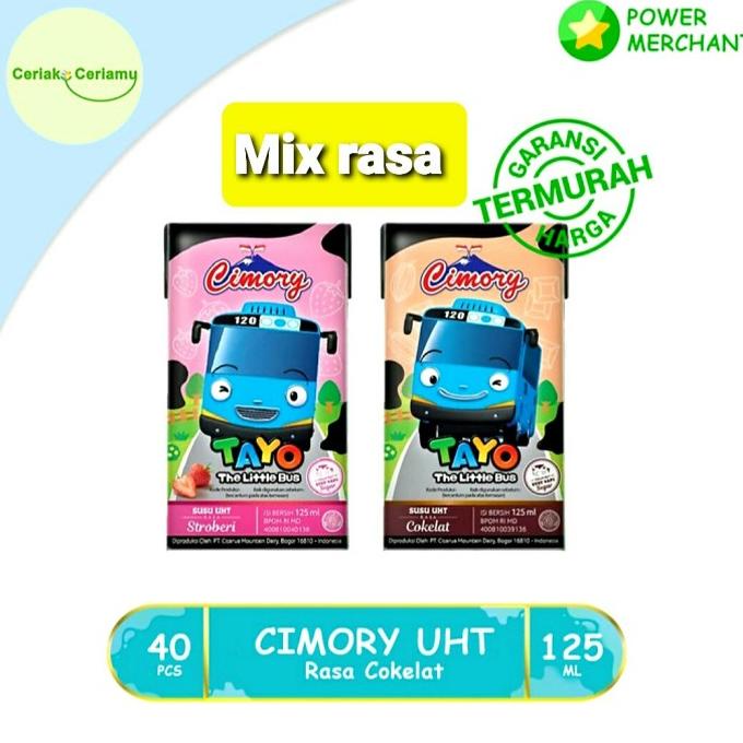 

BAYAR COD MIXRASA susu cimory freshmilk uht edisi tayo 125ml isi 40 pcs