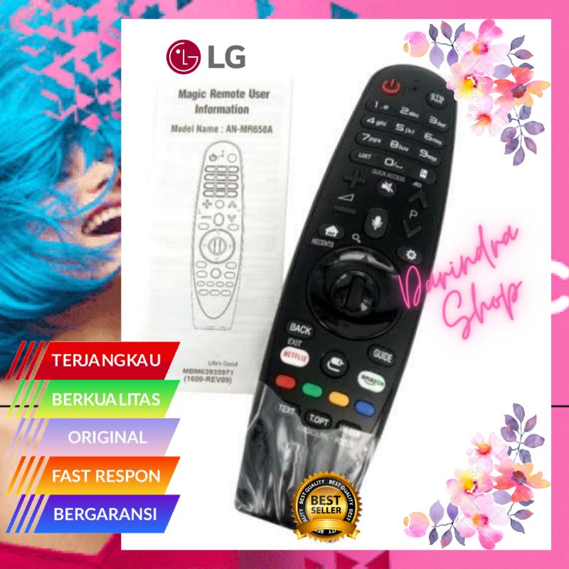 Jual Magic Remote Remot Smart Tv Lg An Mr A Mr A Original Shopee