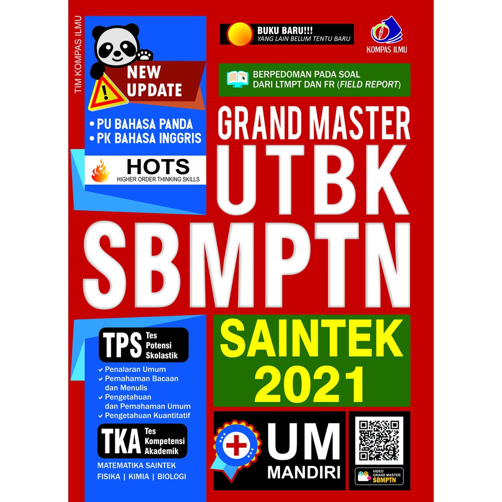 Buku Grand Master Utbk Sbmptn Saintek 2021 Kompas Ilmu Shopee Indonesia