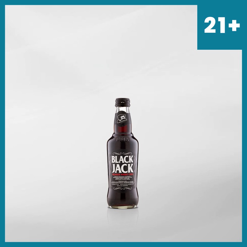 Black Jack Whisky Cola 275 Ml ( Original &amp; Resmi By Vinyard )