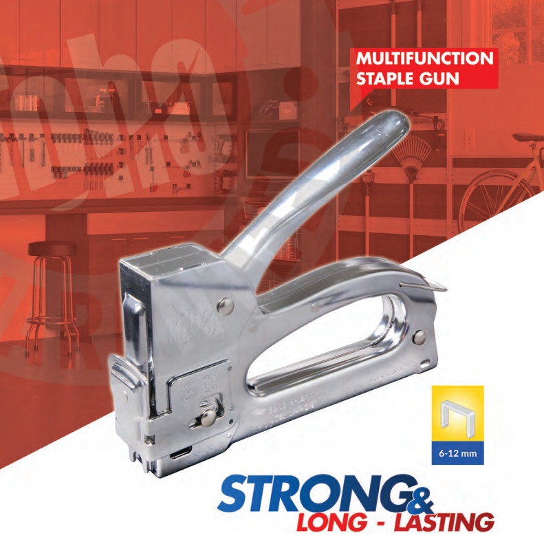 

Toho Multifunction Staple/Staples/Steples Gun Tacker Kardus Jok Kertas