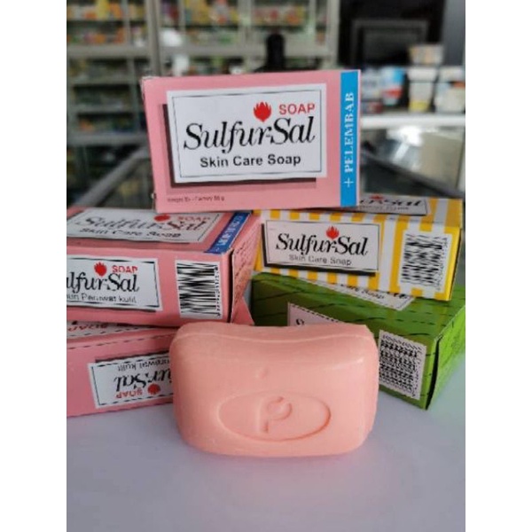 SULFUR SAL SOAP || SULFUR SAL SABUN BATANG || SULFUR SAL SKIN CARE SOAP || SULFUR SAL || SULFUR SAL EFEKTIF UNTUK MENGOBATI JERAWAT WAJAH DAN BADAN