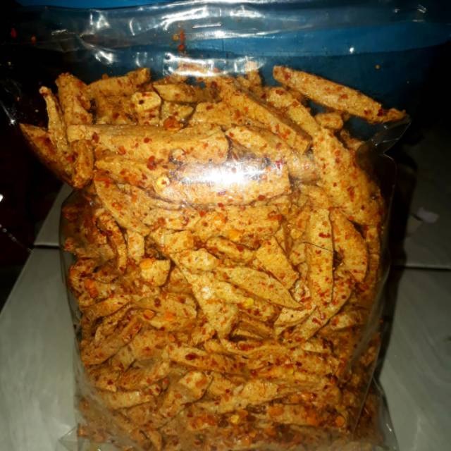 

COD 1kg basreng baso goreng Basreng stik pedas basreng kering cabe asli daun jeruk basreng milenial mantul pisan