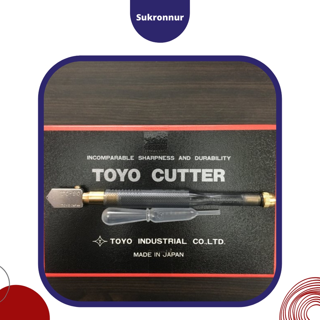 [PROMO] TOYO TC-30 Cutter / TC-30 Pisau Potong Kaca model TOYO