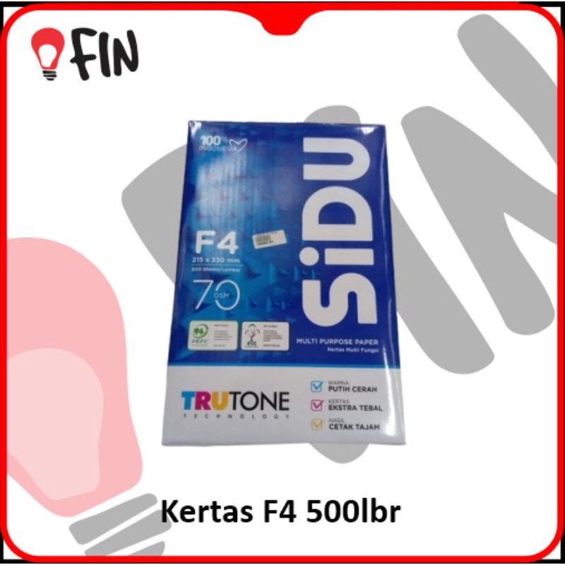 

Kertas F4 500lbr