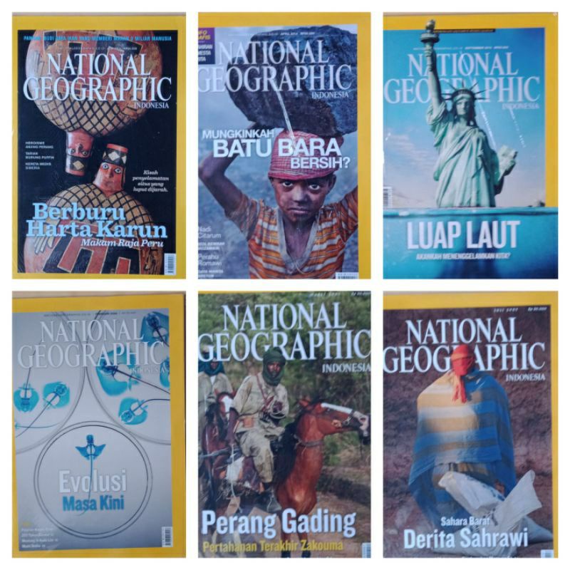 Jual Majalah NATIONAL GEOGRAPHIC Indonesia | Shopee Indonesia