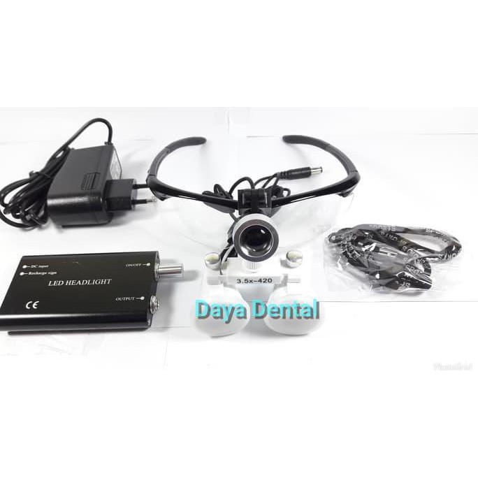 Dental Loupe/Kaca Mata Loupe/Kaca Mata Pembesar Dental Endo