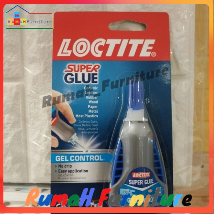 

LOCTITE-SUPER GLUE GEL CONTROL-LEM MULTIFUNGSI-ORIGINAL