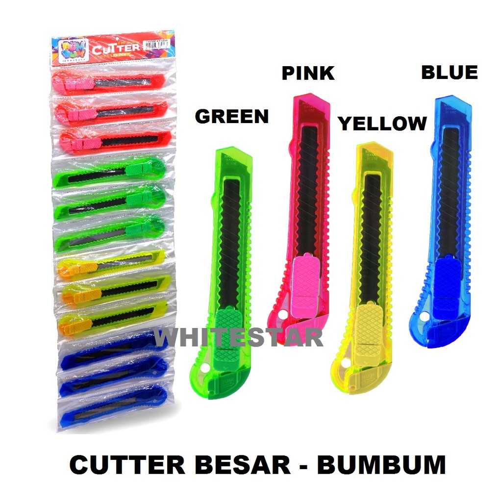 

pisau cutter / pemotong / silet besar bumbum
