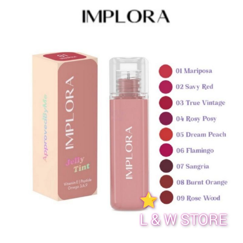 Implora Jelly Tint/Implora Lip Tint |Lip Tint |BPOM