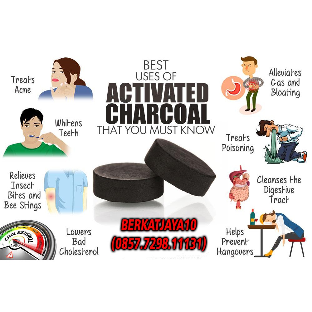 Repack 100 Gram Activated Charcoal Powder Food Grade Bubuk Arang Aktif