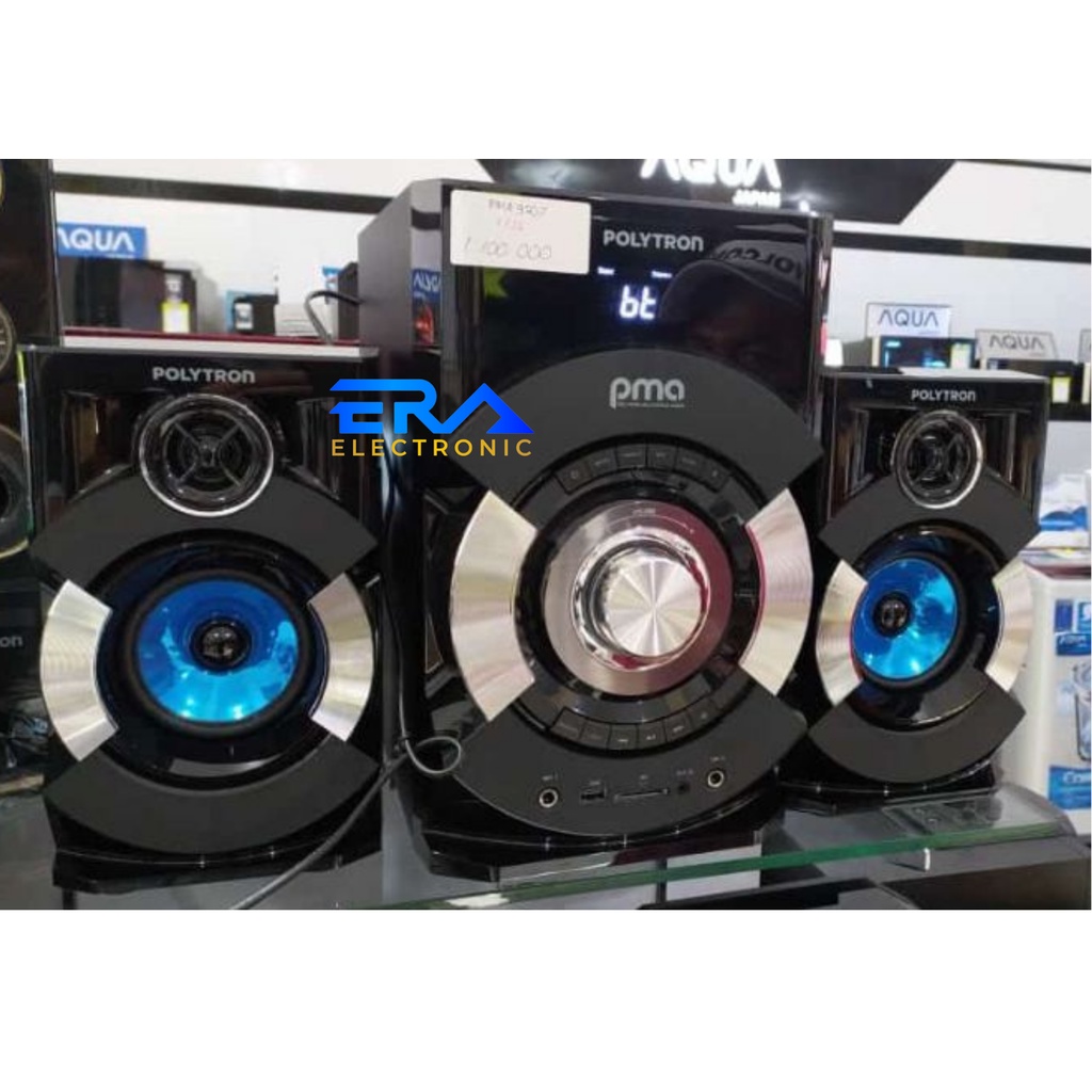 READY TIPE BARU Polytron Speaker PMA 9507 / PMA 9527 EXTRA BASS Ambience light