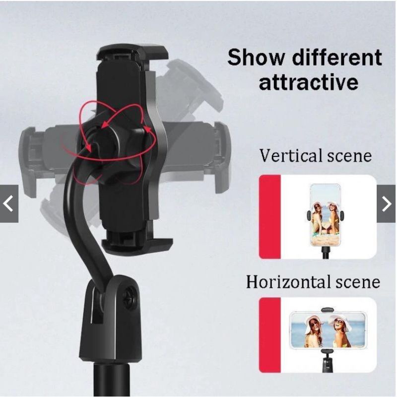 Stand Holder Hp Handphone Penyangga Broadcasting Putar 360 Desktop