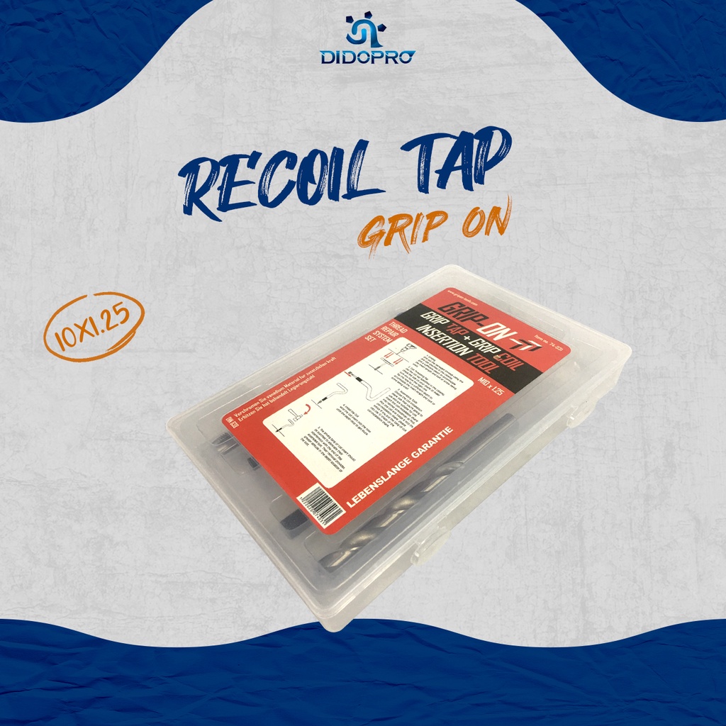 Tap Recoil Set Grip-On M10 X 1.25| Recoil Tap