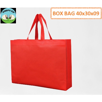 

NEW TAS SPUNBOND POLOS MELEBAR - TAS SEMBAKO - TAS PARSEL UK 40X30X09 KUAT - KREM LI