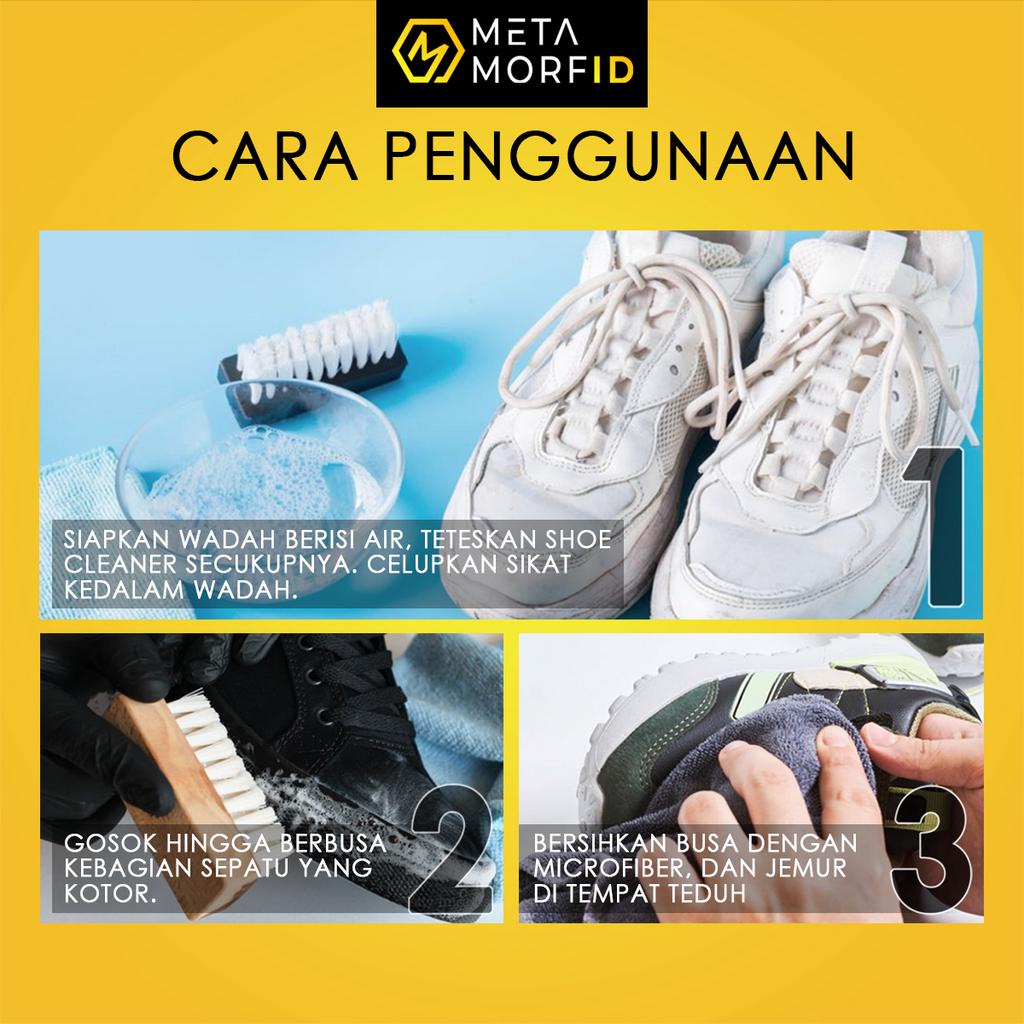 Metamorfid Shoes Cleaner / Cairan Sabun Pembersih Sepatu Sneakers 250ml