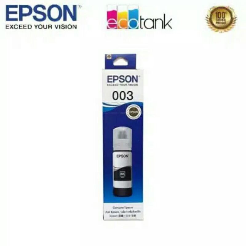 Jual Tinta Epson 003 Original Quality Blackb Harga Per Btl Indonesiashopee Indonesia