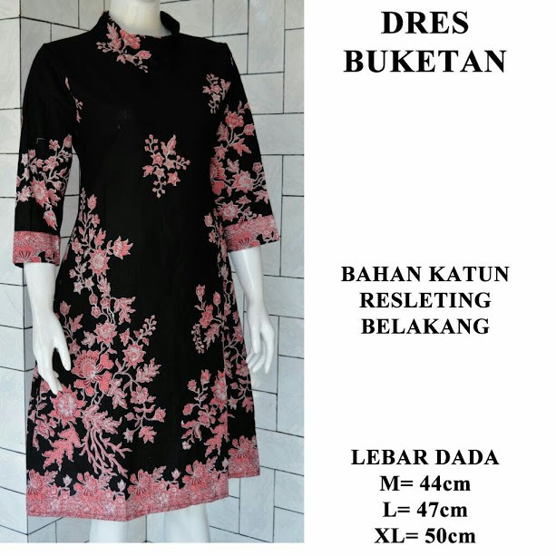 Dres batik buketan